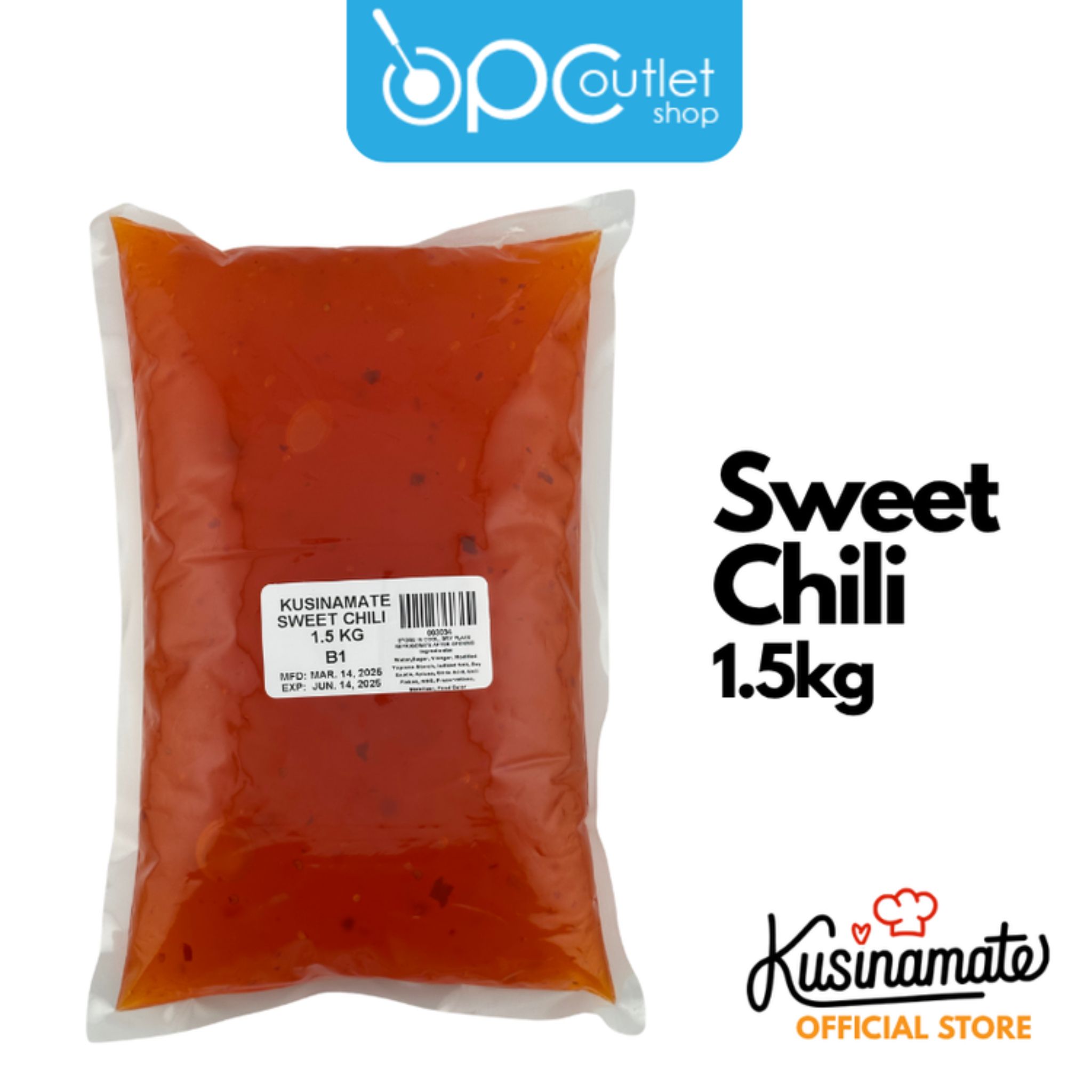 Kusinamate Sweet Chili Sauce 1.5 L